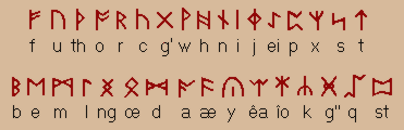 Futhark anglo-saxon